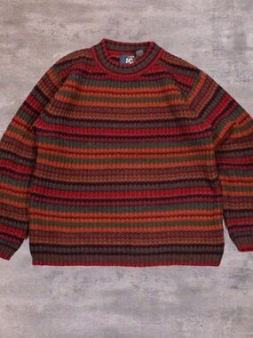 Point Zero Vintage Striped Sweater